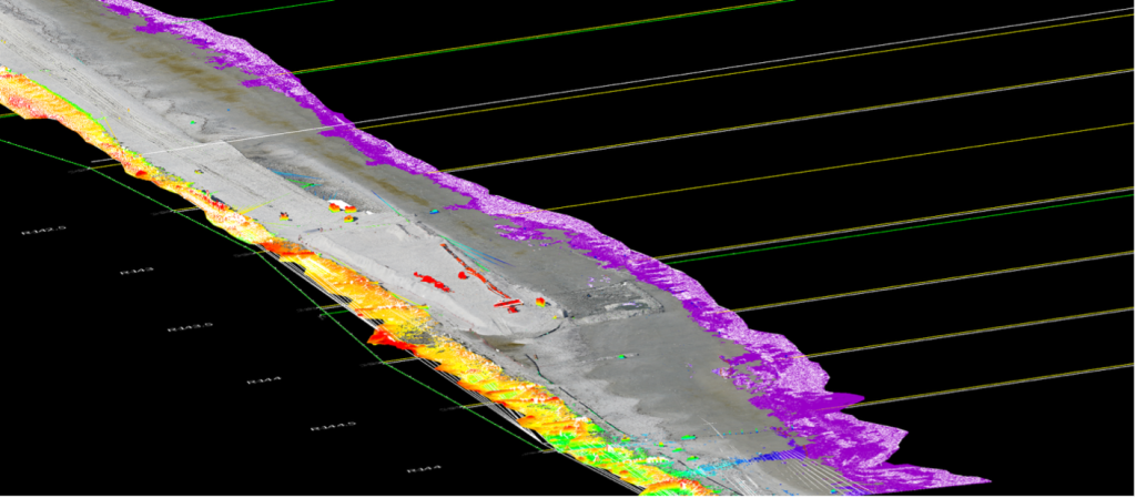 Unmanned Aerial Survey of USACE Dredge Material Stockpile